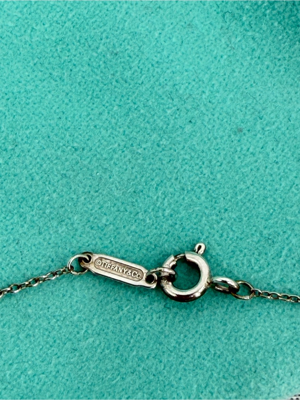 Tiffany & Co Return to Tiffany Heart Tag Pendant Necklace 925 Sterling Silver - Picture 10 of 13